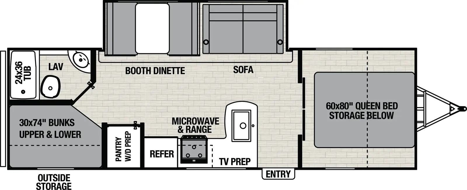 Northern Spirit Se 26BH Floorplan